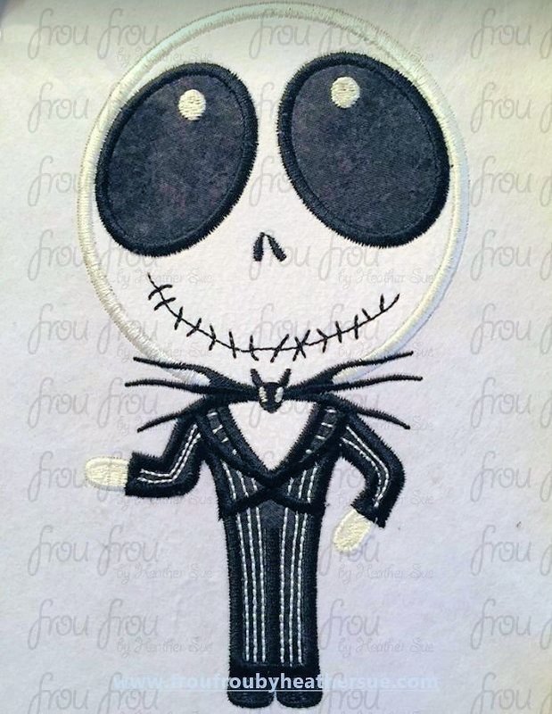Jock Skullington NBC Little Cutie Princesses Prince Machine Applique Embroidery Designs 4"-16"