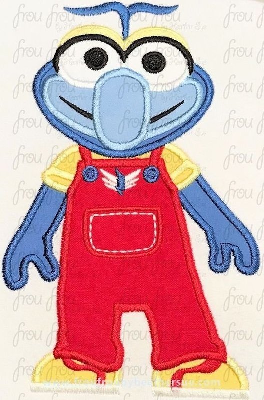 Gonza Baby Moppet Babies Machine Applique Embroidery Design 4&quot;-16&quot;