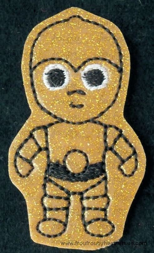 Clippie C-3PC Full Body Machine Embroidery In The Hoop Project 1.5, 2, 3 and 4 inch