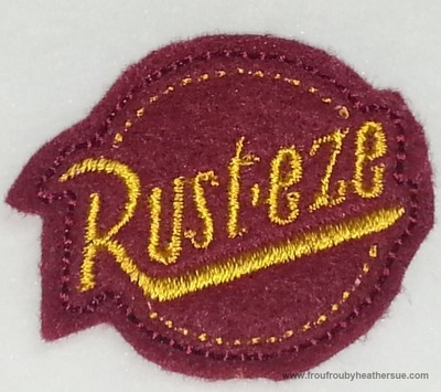 Clippie Rustee Logo Machine Embroidery In The Hoop Project 1.5, 2, and 3 inch