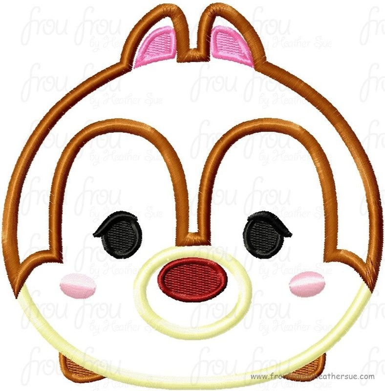 Tzum Dole Chipmunk Video Game Machine Applique Embroidery Design, Mutliple Sizes including 4 inch