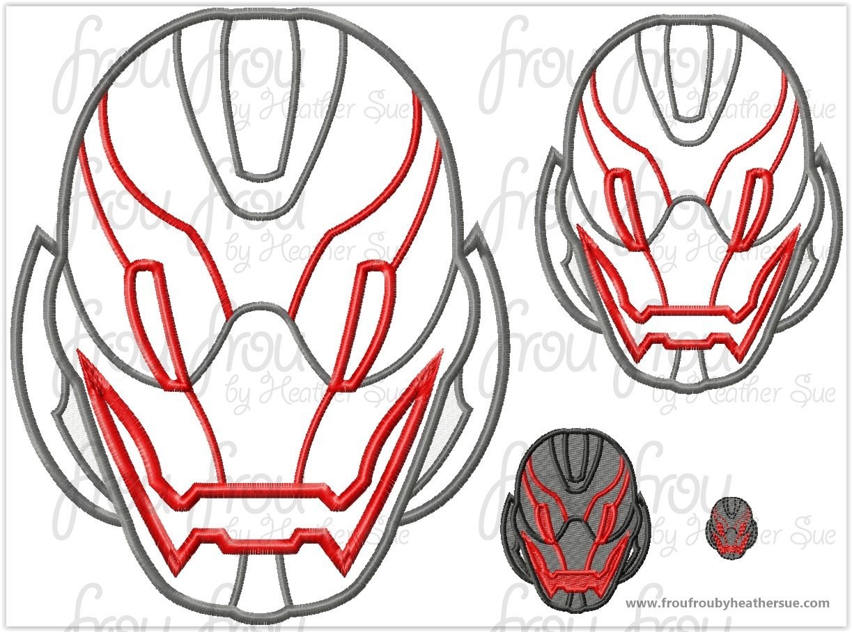 Ultra Superhero Super Hero Machine Applique Embroidery Designs, multiple sizes including 1, 2, 3, 4, 5, 6, 8, 10, 12, 14, and 16 inch