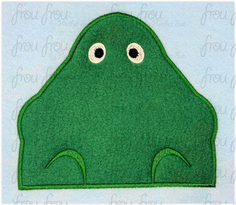 T Rex Toy Dinosaur Peeker Machine Applique and Filled Embroidery Design, Multiple Sizes, including 2"-16"