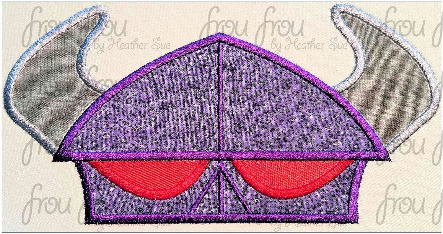 Zorg Emperor Toy Peeker Machine Applique and Filled Embroidery Design, Multiple Sizes, including 2"-16"