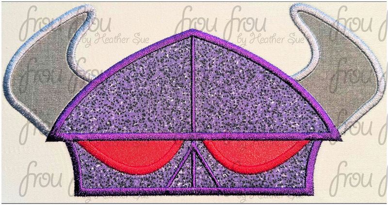Zorg Emperor Toy Peeker Machine Applique and Filled Embroidery Design, Multiple Sizes, including 2"-16"