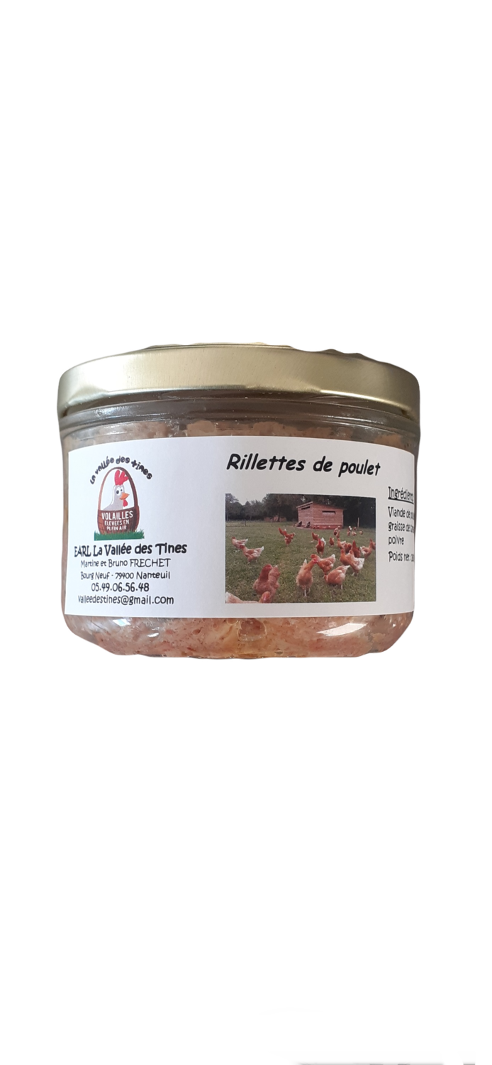 Rillettes de Poulet 180g