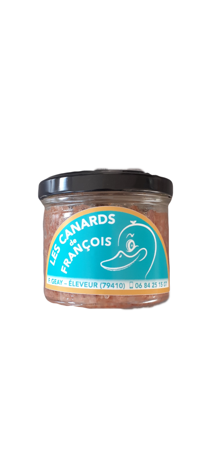 Rillettes de Canard et Magret fumé 90g