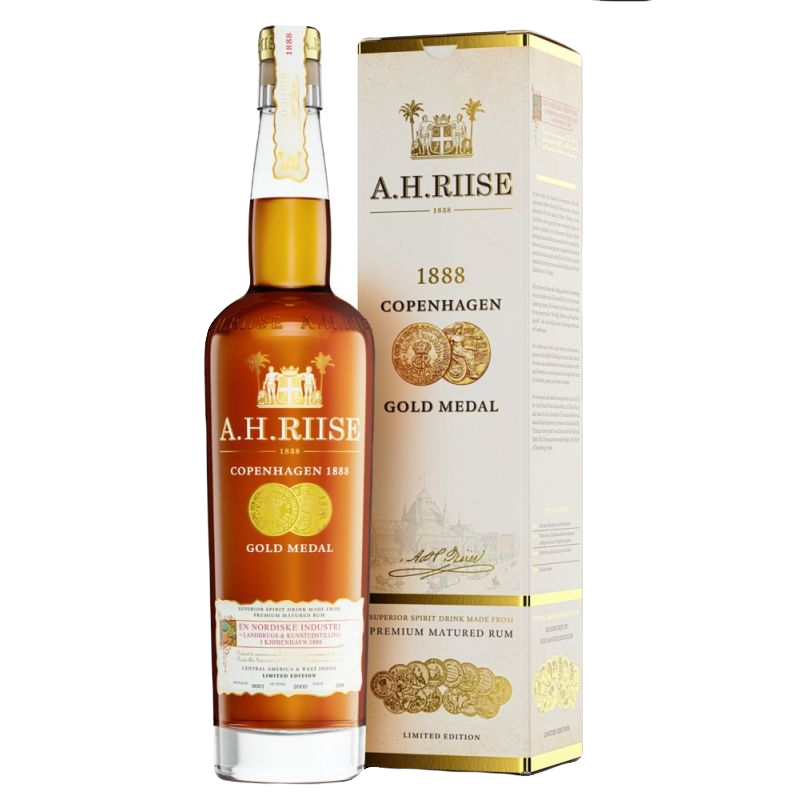 A.H. RIISE Copenhaguen Gold 1888