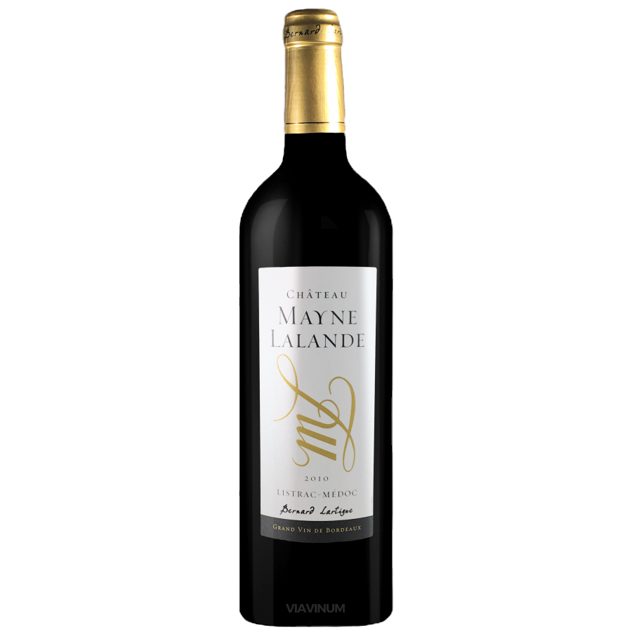 Château Mayne Lalande 2015  Caisse bois 6 bouteilles 75CL