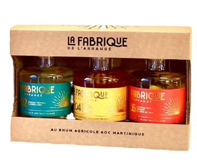 Coffret Arrangés "Exotique" La Fabrique 3x20cl Coffret Arrangés "Exotique" La Fabrique 3x20cl