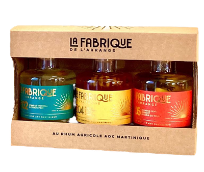Coffret Arrangés "Exotique" La Fabrique 3x20cl