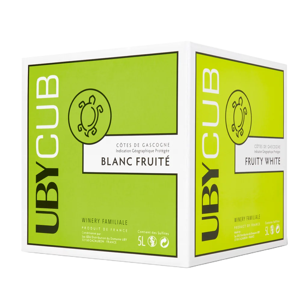 UBY CUB blanc sec
