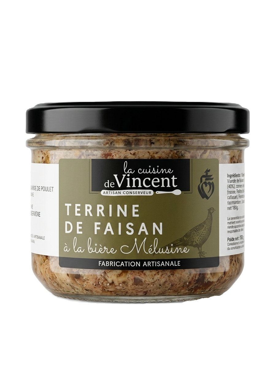 Terrine de faisan à la bière Mélusine