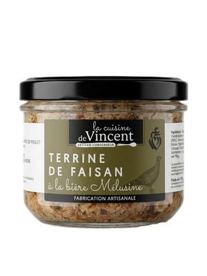 Terrine de faisan à la bière Mélusine
