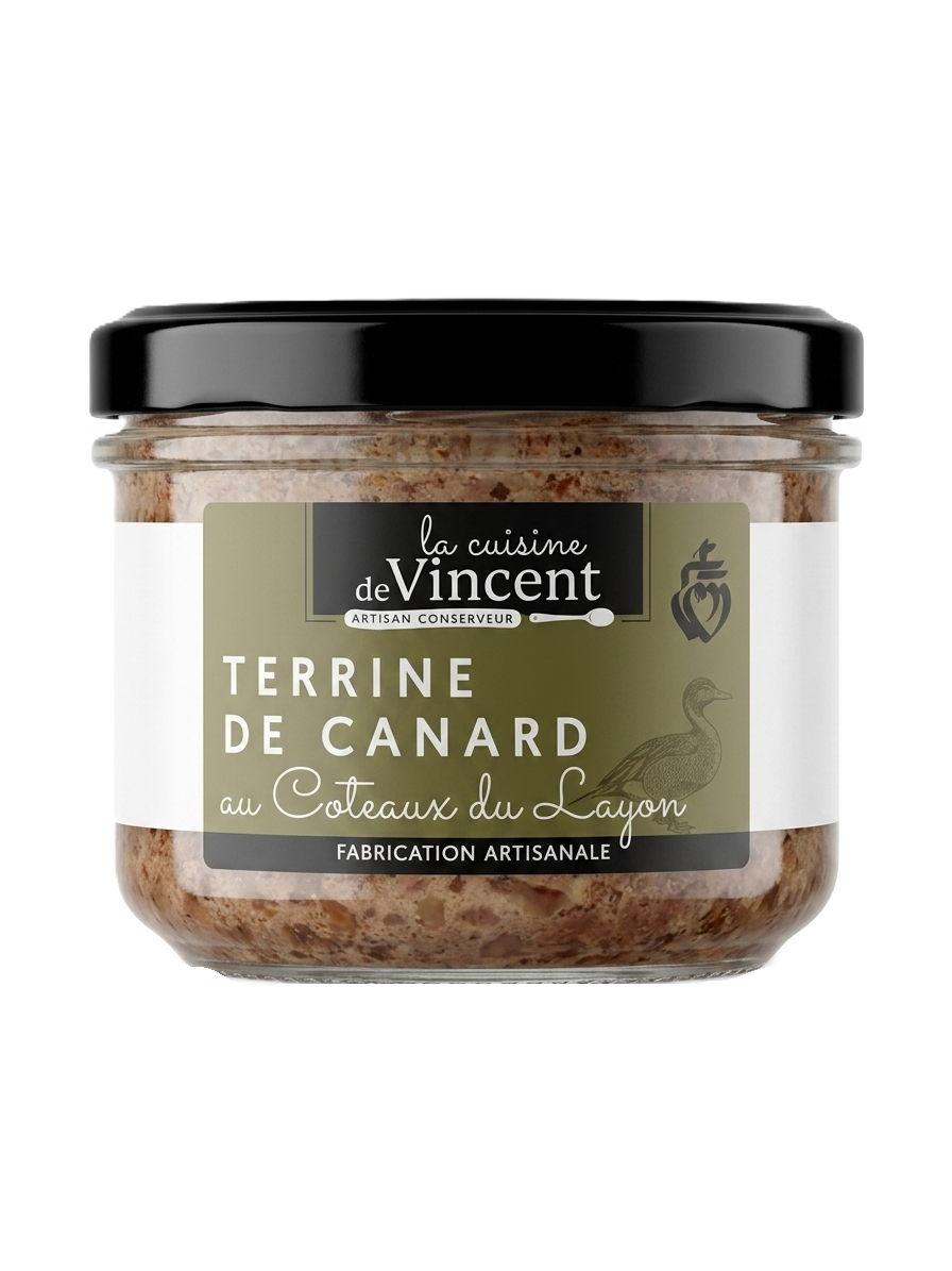 Terrine de canard au Coteaux du Layon