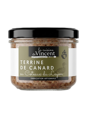 Terrine de canard au Coteaux du Layon