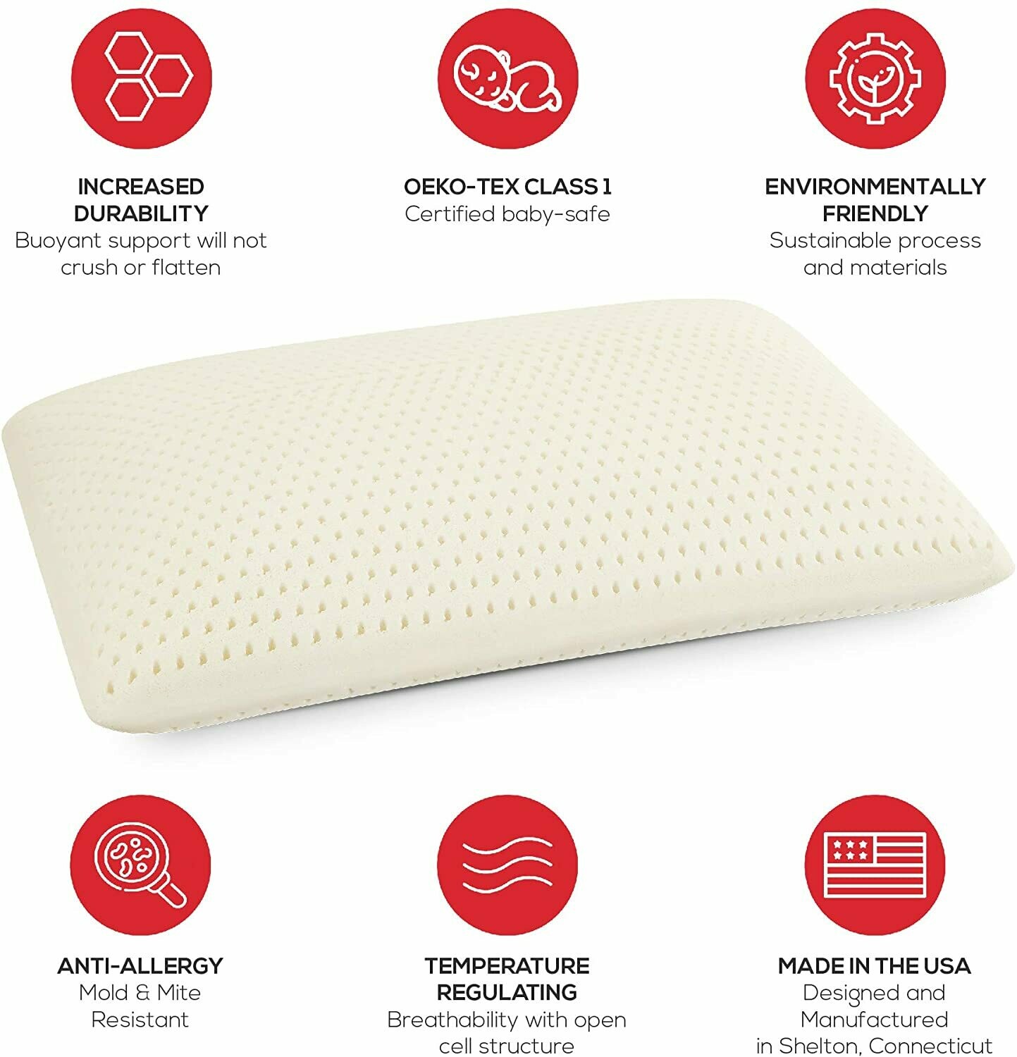 TALALAY LATEX PILLOWS