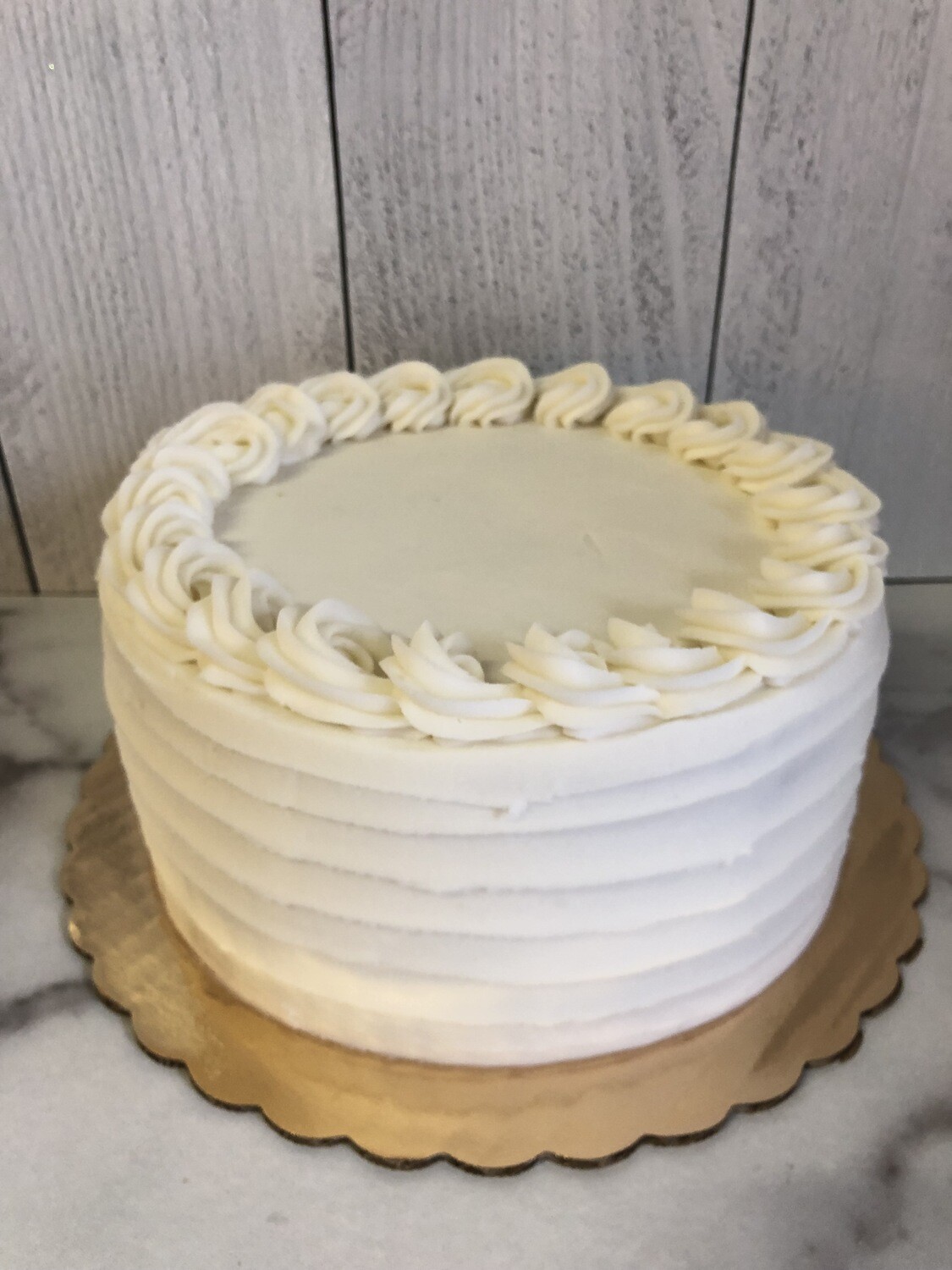 Vanilla Cake with Vanilla  Buttercream