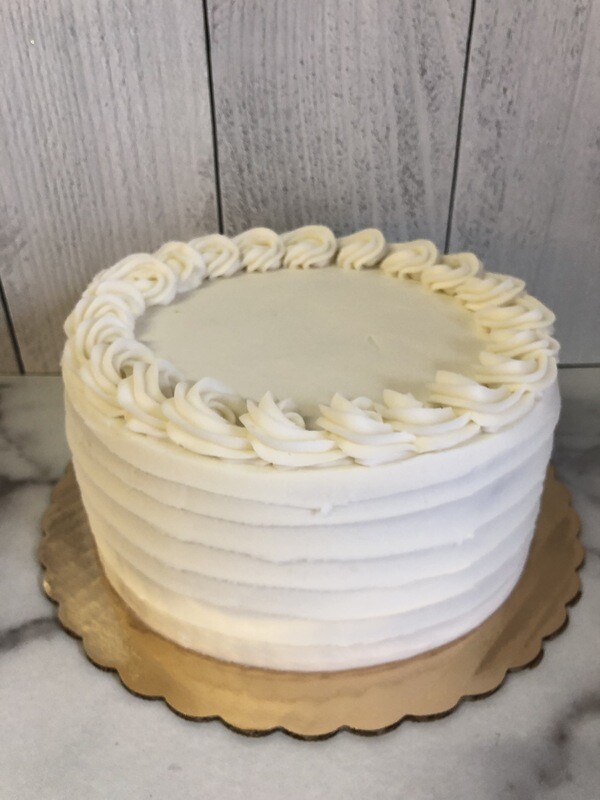 Vanilla Cake with Vanilla  Buttercream