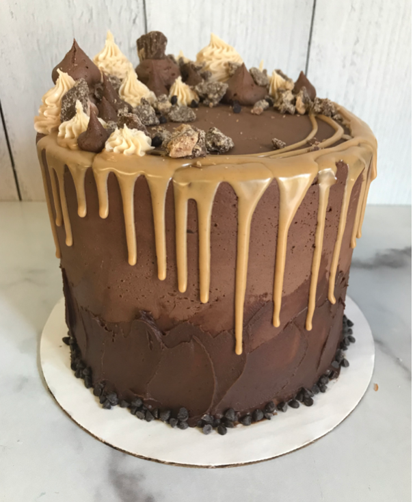 Chocolate Peanut Butter Cake