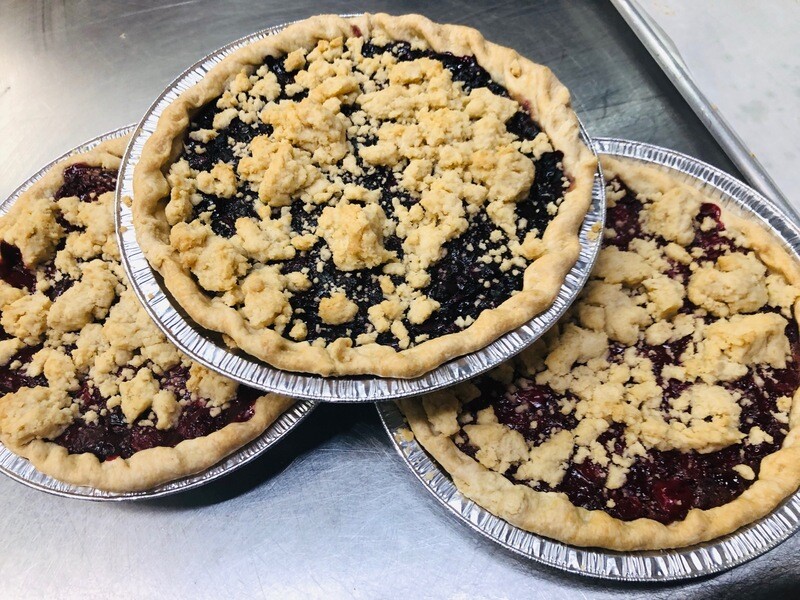 Blueberry Crumb Pie