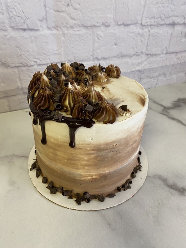 Marble Cake With Vanilla Buttercream