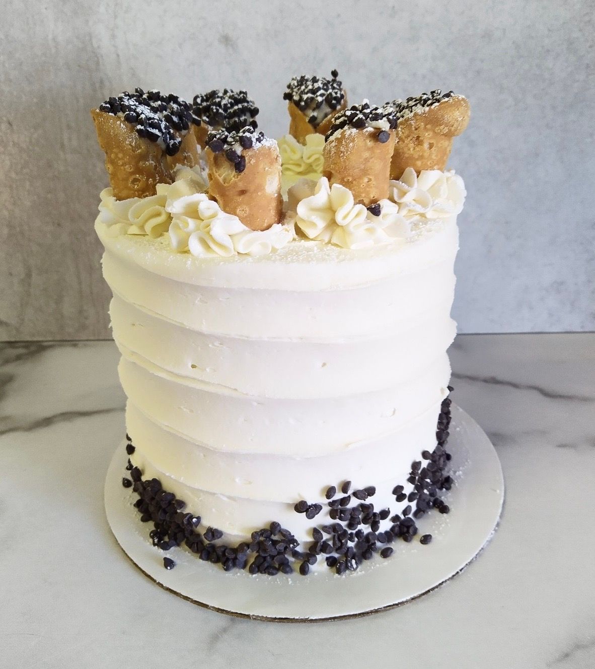 Cannoli Cake