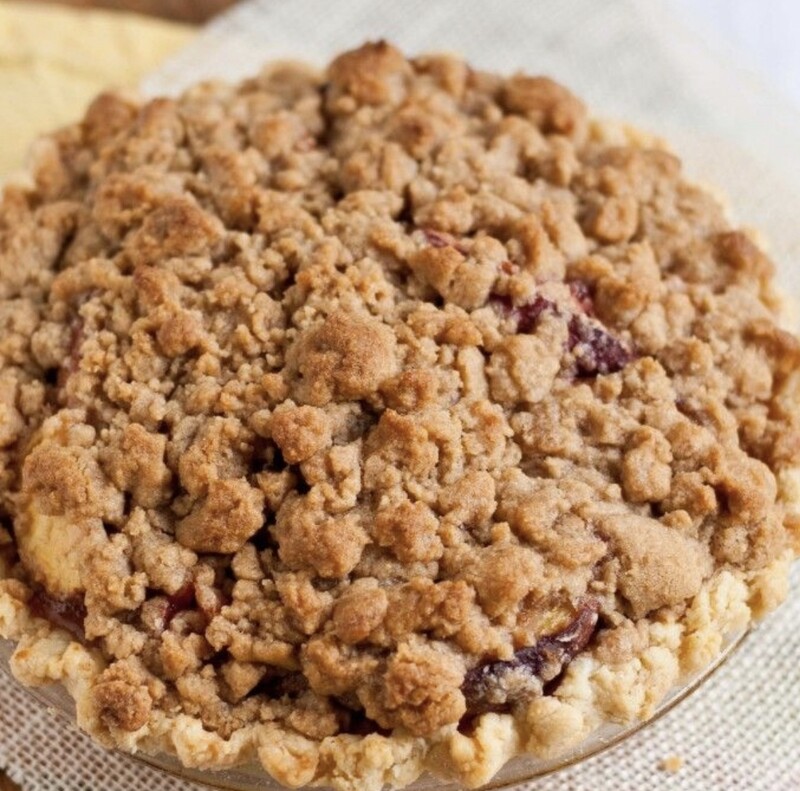 Apple Crumb Pie
