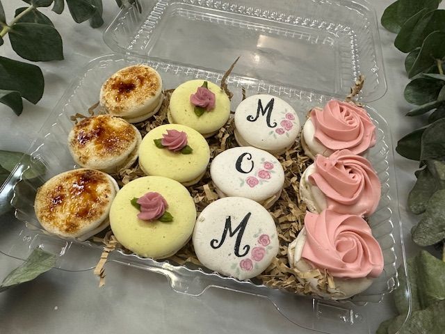 12 pc French Macarons