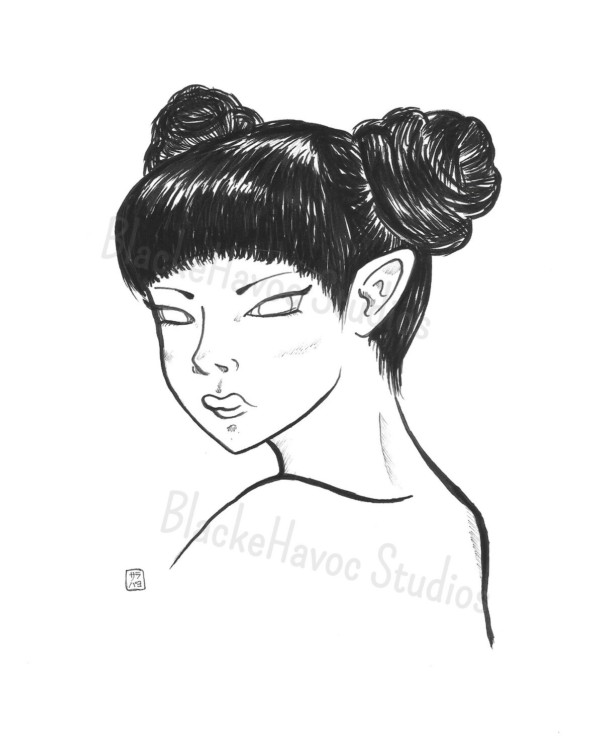 Space Bun Babe