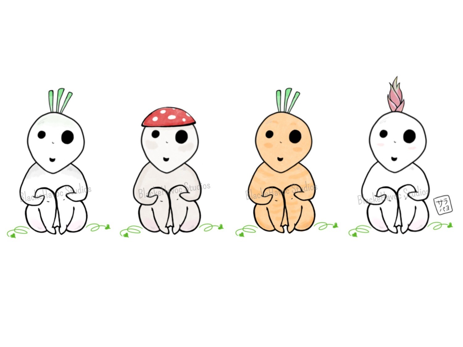 Garden Sprouts Print