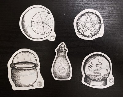 Witchy Stickers