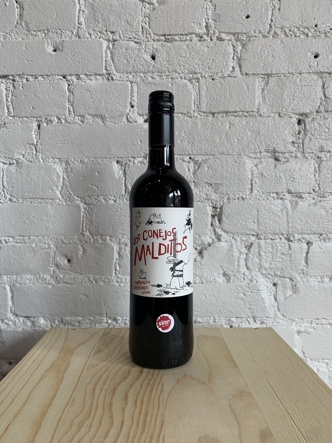 Mas Que Vinos Los Conejos Malditos Rosso
