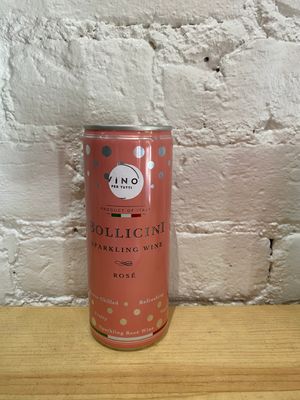 Bollicini Sparkling Brut Rosé Can