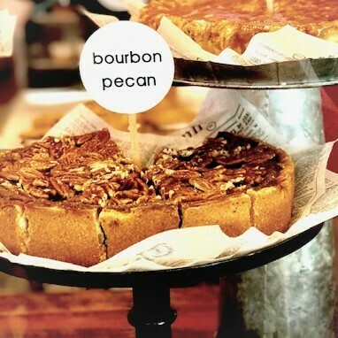 Slice Bourbon Pecan Pie