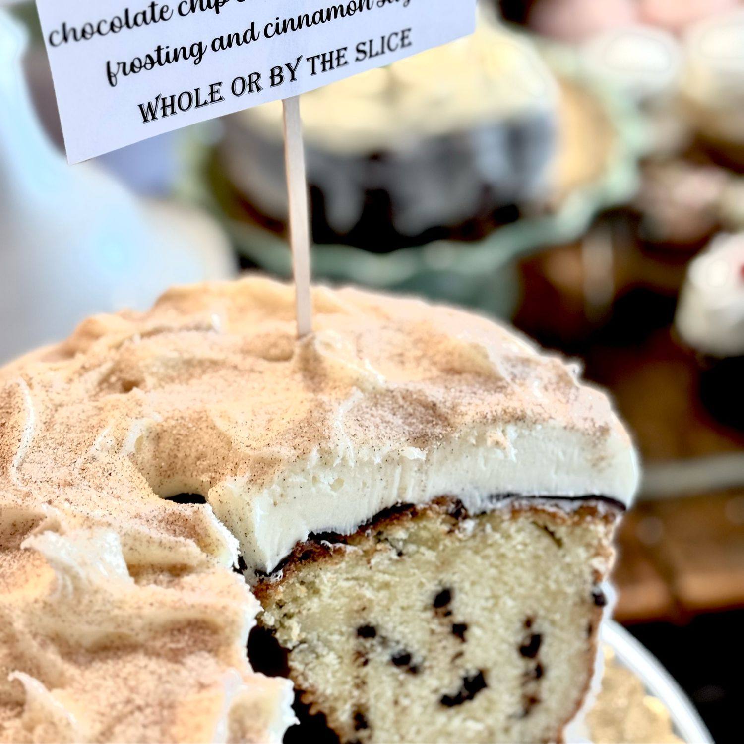 Big Slice Cannoli Cake