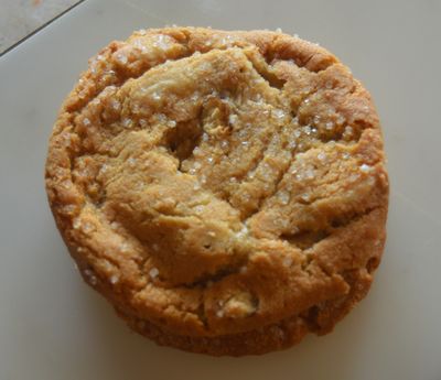 Salted Caramel White Chocolate Cookie