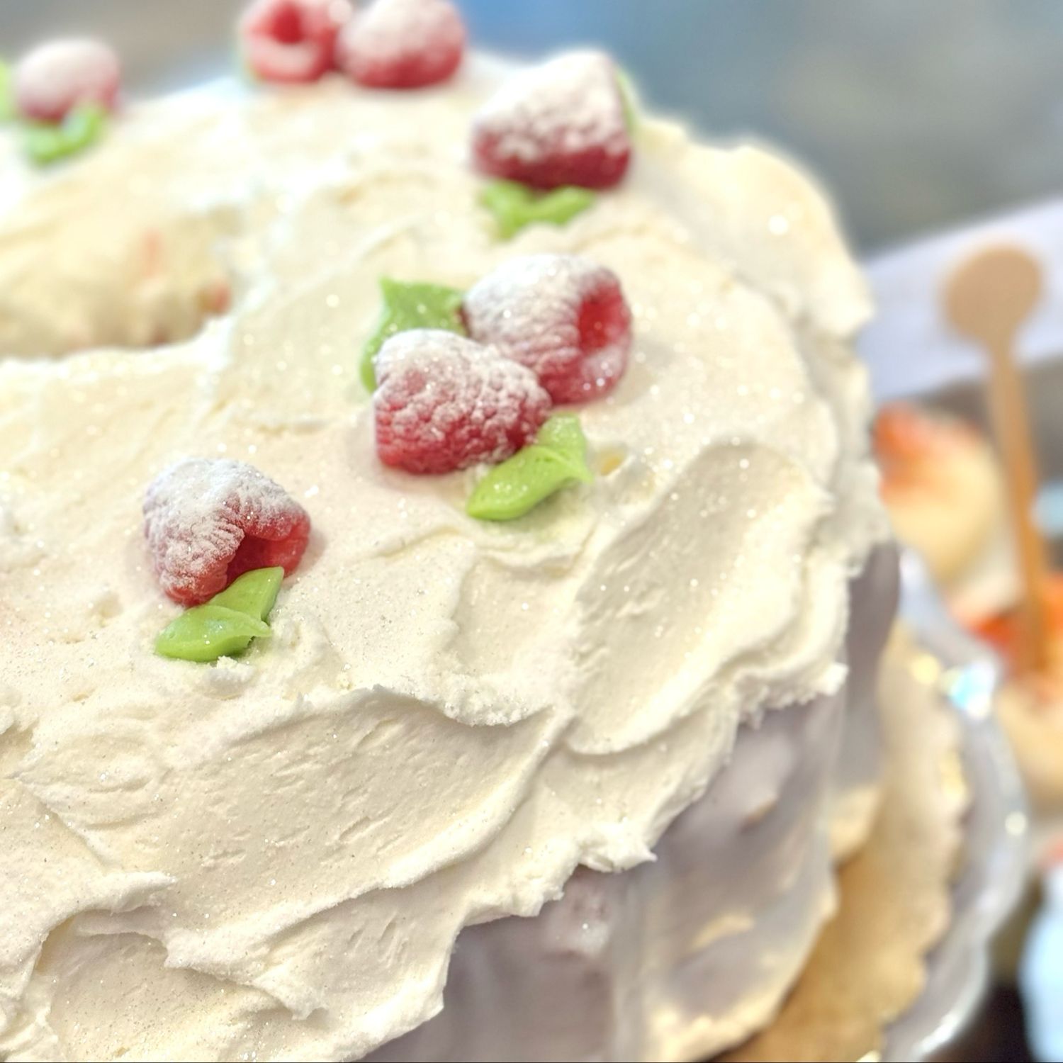 French Almond Rum Cake (Whole)