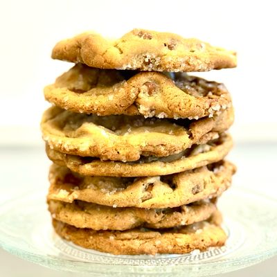 Salted Caramel White Chocolate Cookie