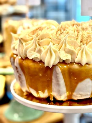 Big Slice Drunk &amp; Pumpkin Cake