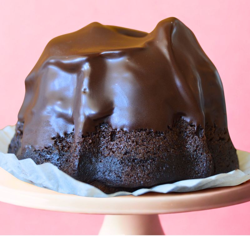 Chocolate Volcano Mini Cake