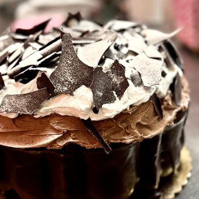Chocolate Cloud Cake (Whole)