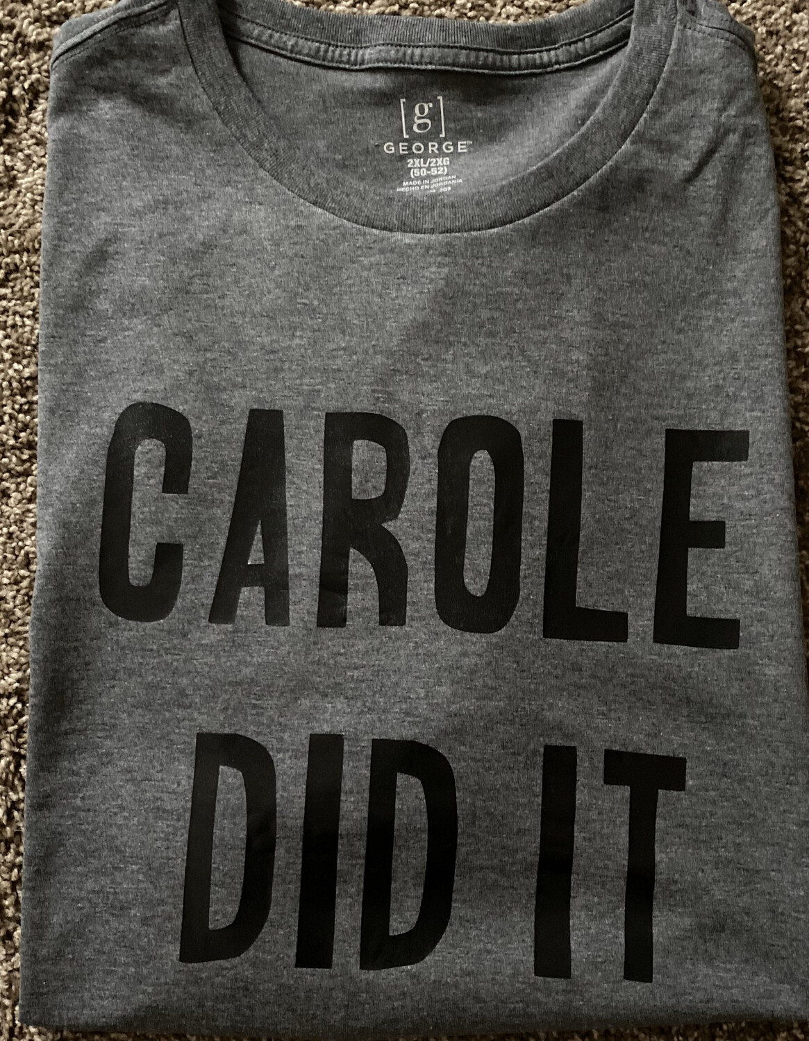 “Carole Did It”