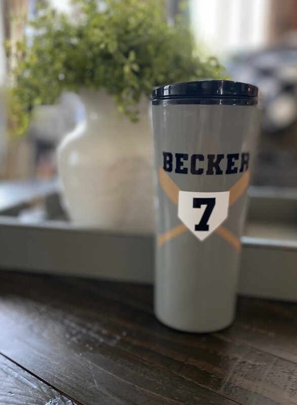 16.5 Oz Plastic Coffee Tumbler