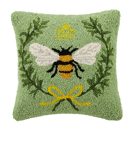 Queen bee pillow 14x14