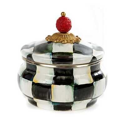 CC Enamel Squashed Pot