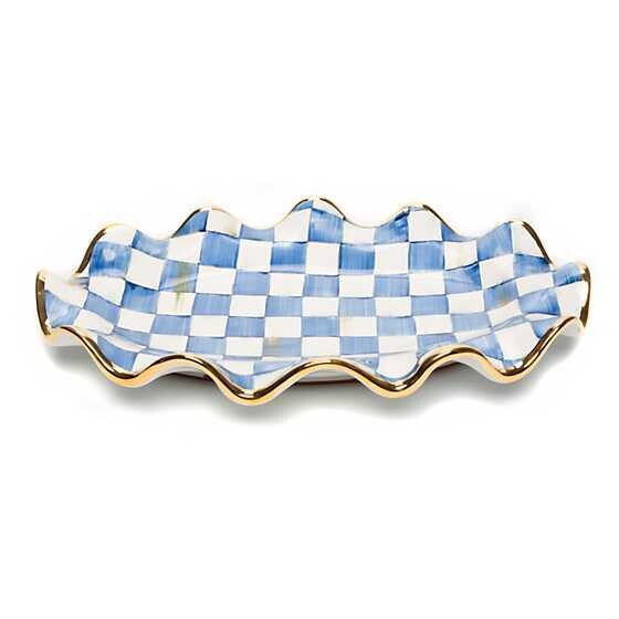 Royal Check Serving Platter