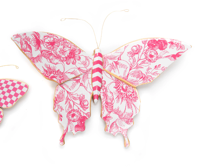 Butterfly - Pink - Toile