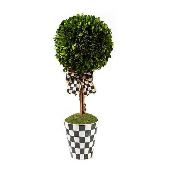Courtly Boxwood Topiary Drop In - Large