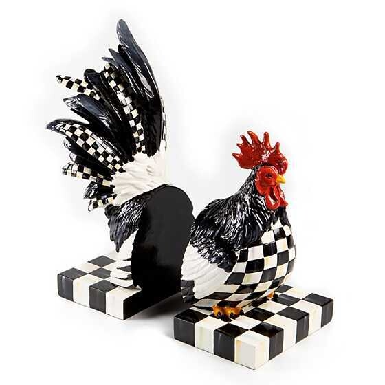 CC Rooster Book Ends